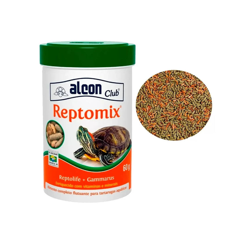 Ração Alcon Reptomix Tartaruga Aquática - 60g