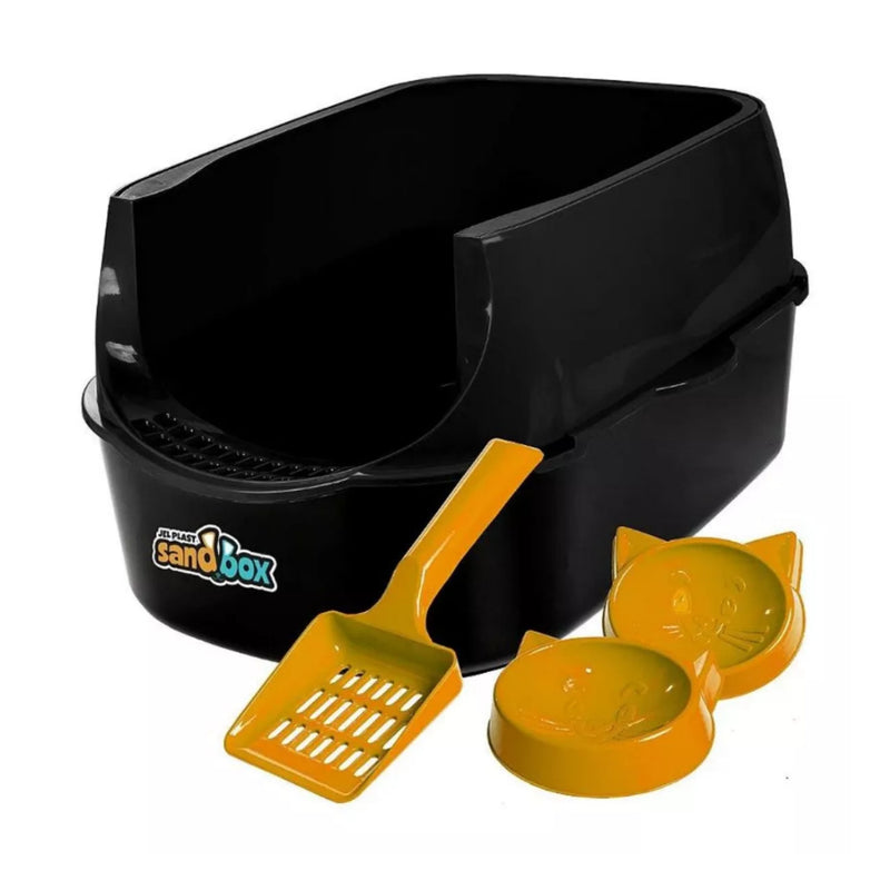 Kit Sanitário para Gatos Sandbox Fácil Higienização Pet