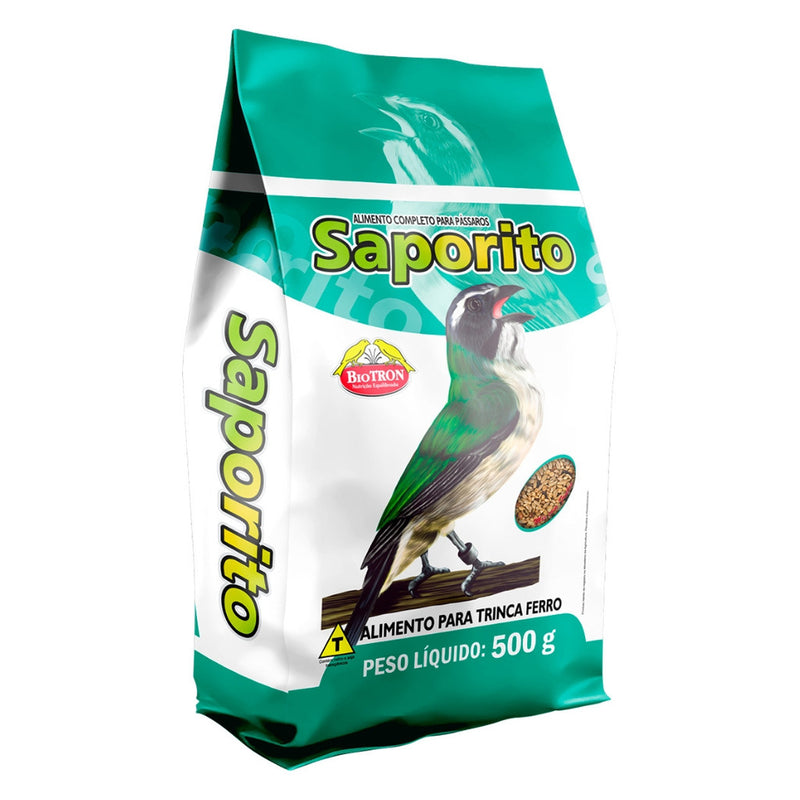 Biotron Saporito Mix Frutas Ração Alimento Trinca Ferro - 500g