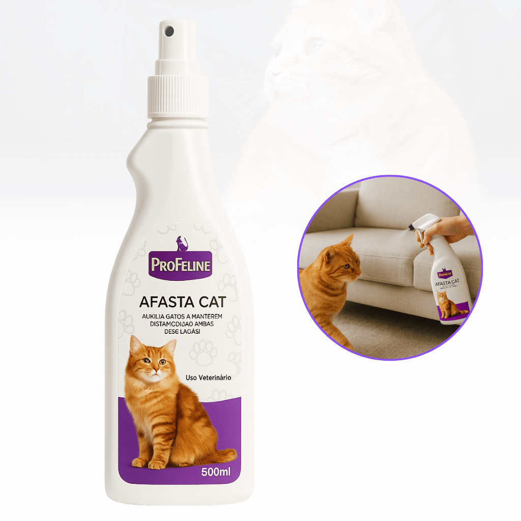 Educador Repelente Para Gatos Afasta Cat 500ml Pró Feline