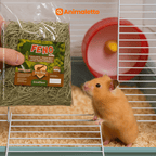 Feno Natural Nutritivo ProRoe 400g para Roedores e Coelhos