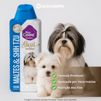 3 Shampoo para Cachorro Raças Específicas Maltes e Shih-Tzu PróCanine 500ml