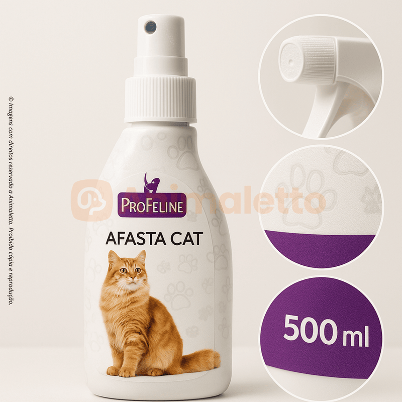 Educador Repelente Para Gatos Afasta Cat 500ml Pró Feline
