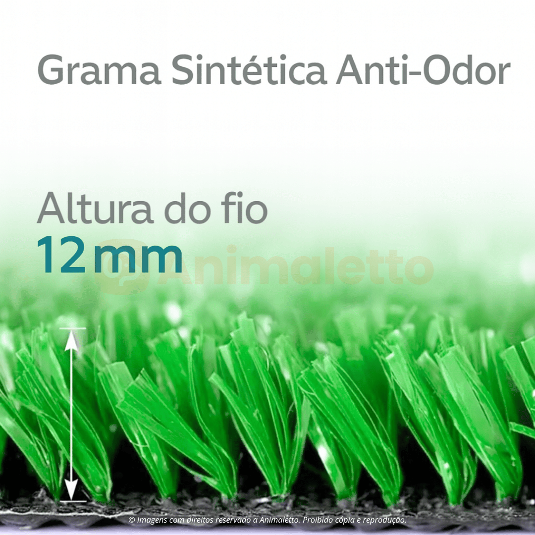 Tapete Higiênico Xixi Pet para Cães Grama Sintética MecPet