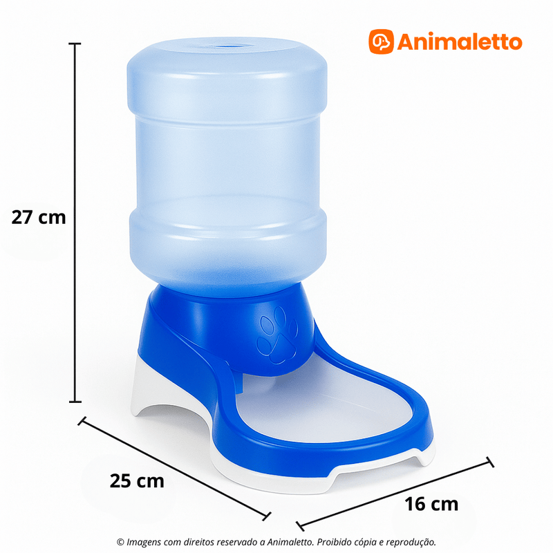 Bebedouro Automático para Cães e Gatos 2L Truqys Pet – Água Sempre Fresca e Limpa