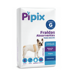 Fralda Higiênica Descartável para Cães Pet Pipix Macho 6 Un