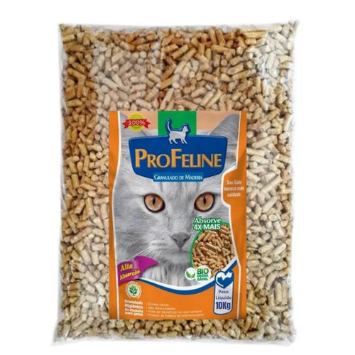 Granulado de Madeira Pró Feline 10Kg