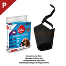 Focinheira de Nylon Ajustável para Cães PróCanine Vet