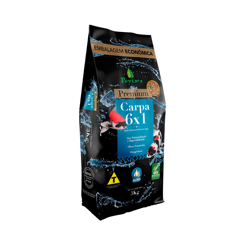 Alimento Poytara para Carpa 6x1
