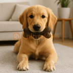 Brinquedo Mordedor Osso Fibra de Coco Natural Cachorro Todos Tamanhos