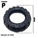 Brinquedo Mordedor Pet Cães Pneu Borracha Maciça Resistente