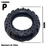Brinquedo Mordedor Pet Cães Pneu Borracha Maciça Resistente