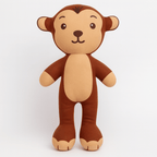 Brinquedo Pelúcia Safari Mordedor Para Cães Pet PróCanine