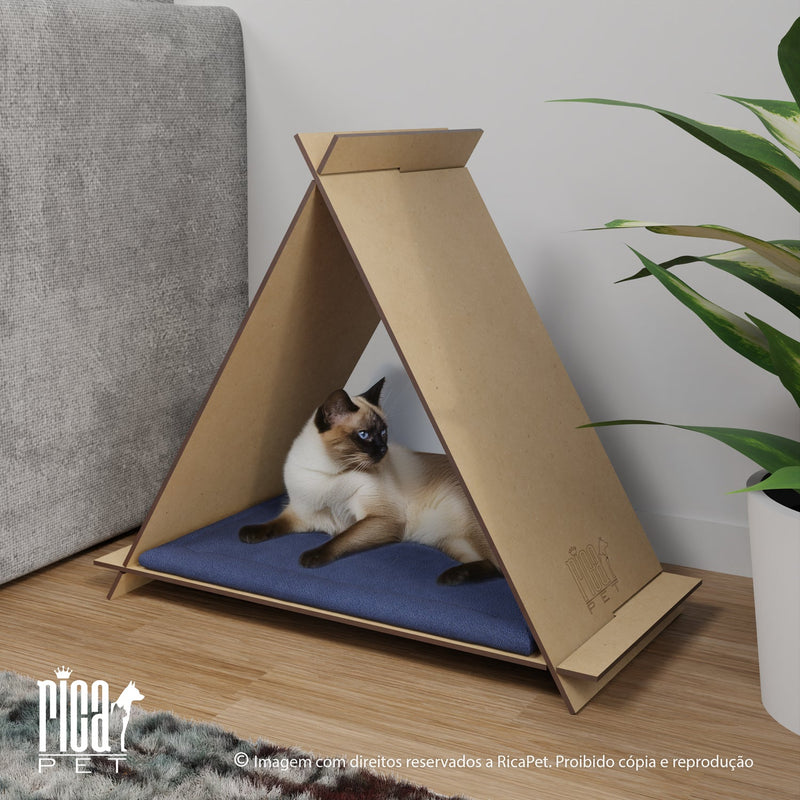Casinha para Cães e Gatos Tóca Iglu Luxo