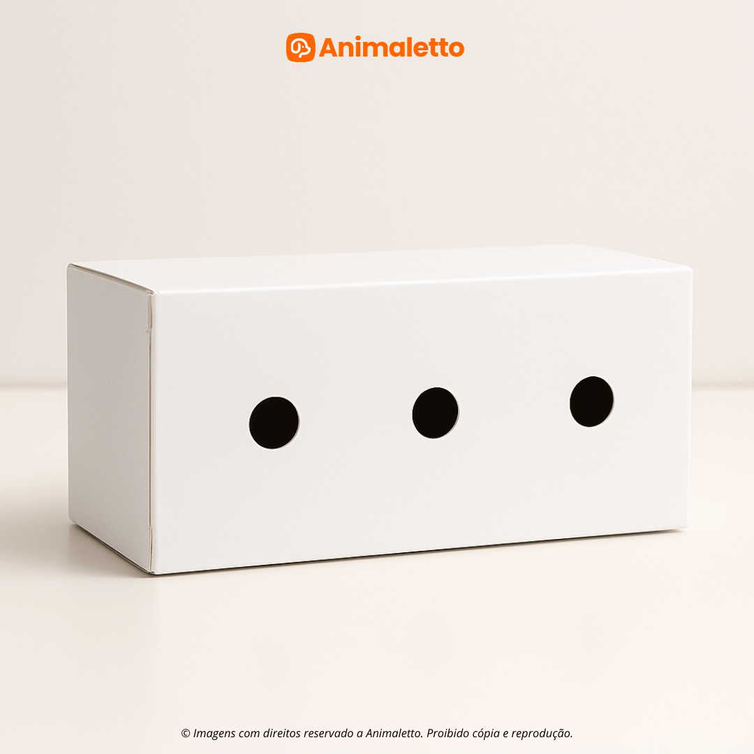 Caixa Transporte Canário Papelão Reforçado Kit 100 un