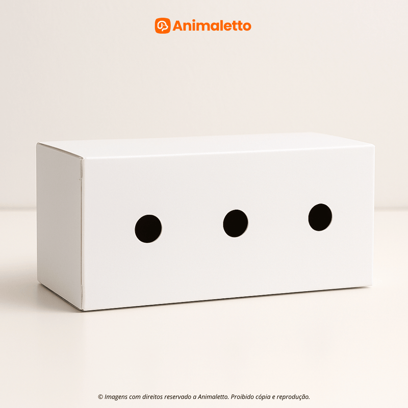 Caixa Transporte Canário Papelão Reforçado Kit 100 un