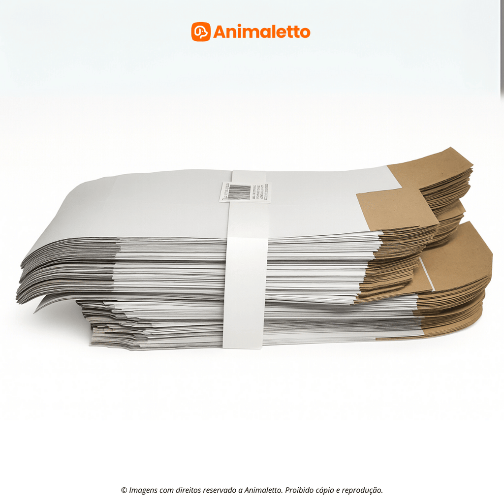 Caixa Transporte Canário Papelão Reforçado Kit 100 un