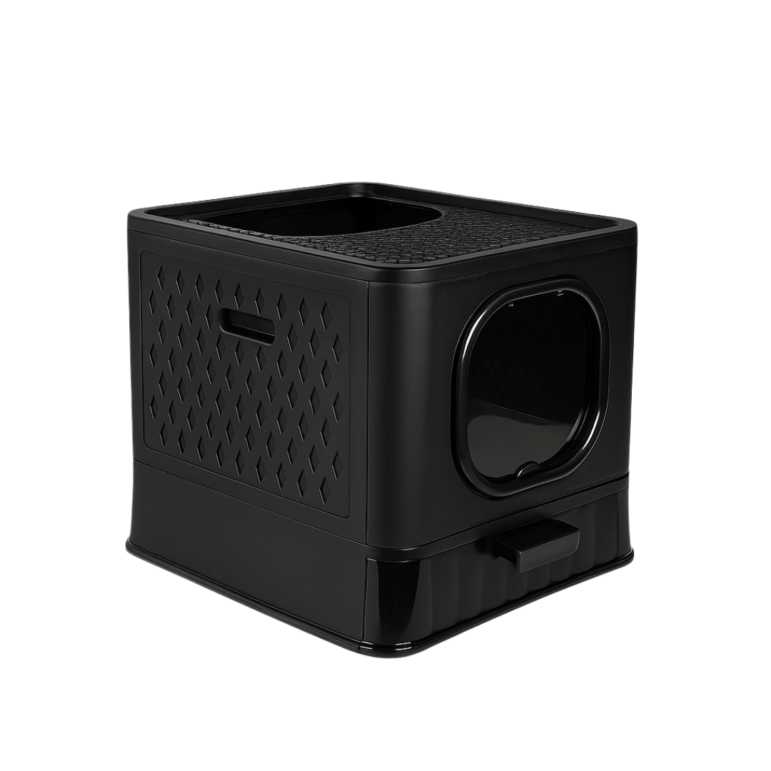 Caixa de Areia Fechada para Gatos SandBox Premium Jel Plast