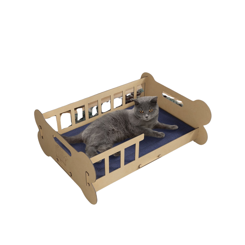Caminha de Luxo Ricapet com Colchão para Pets - Modelo 5