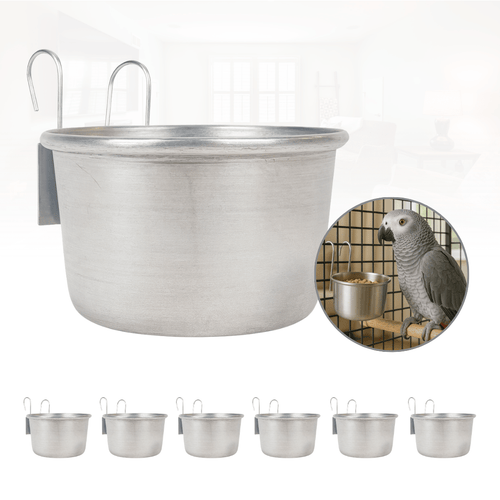 Caneca Papagaio Alumínio com Gancho Kit Com 6 Tamanhos P M G