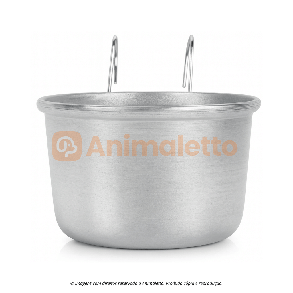 Caneca Papagaio Alumínio com Gancho Kit Com 6 Tamanhos P M G