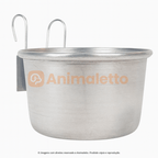 Caneca Papagaio Alumínio com Gancho Kit Com 6 Tamanhos P M G