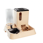 Comedouro e Bebedouro Automático Para Cães e Gatos Premium 3 em 1 Jel Plast