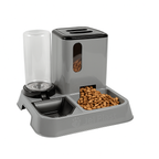 Comedouro e Bebedouro Automático Para Cães e Gatos Premium 3 em 1 Jel Plast