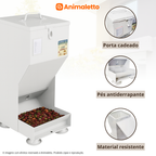 Comedouro Automático de Aço para Cães Gato Coelho 10kg Fercar