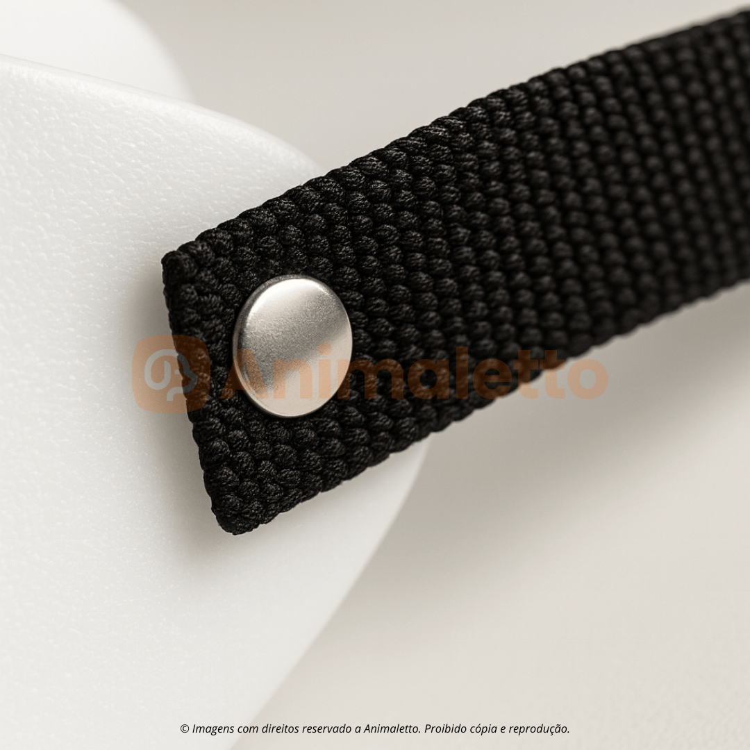 Focinheira Plástica para Cães Respirável Polipropileno Kit N° 1 ao N° 5