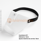 Focinheira Plástica para Cães Respirável Polipropileno Kit N° 1 ao N° 5
