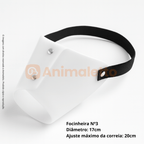 Focinheira Plástica para Cães Respirável Polipropileno Kit N° 1 ao N° 5
