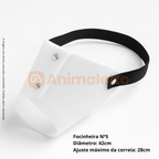 Focinheira Plástica para Cães Respirável Polipropileno Kit N° 1 ao N° 5