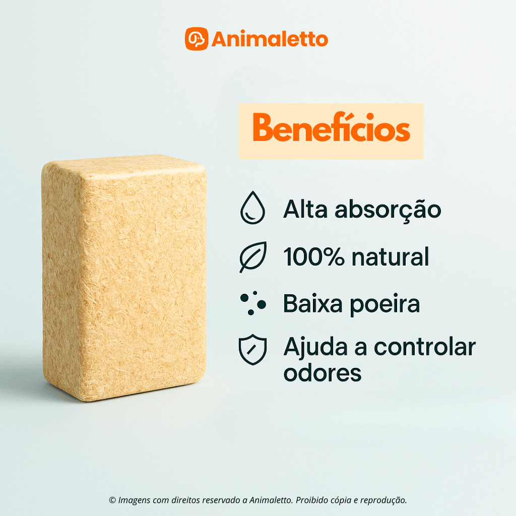 Kit 16 Unidades Serragem Prensada 800g