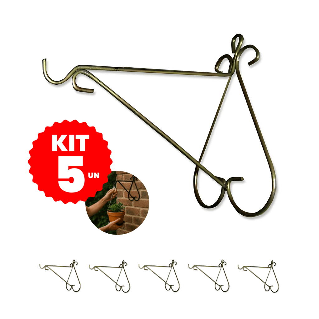 Kit 5 Suportes Artístico Para Plantas Escolha o Tamanho