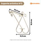 Kit 5 Suportes Artístico Para Plantas Escolha o Tamanho