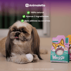 Kit Com 5 Petisco Natural para Cães Pet Weggs Lombinho