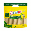 Petisco Doogs Ossinho Natural Palito 15mm 1kg para Cães