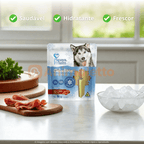 Petisco para Cães Refrescante Snack Gelado Papaya Frozen Geladitos 80g