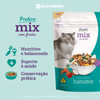 Ração Hamster Prefere Mix com Frutas 500g – Alimento Completo Super Premium