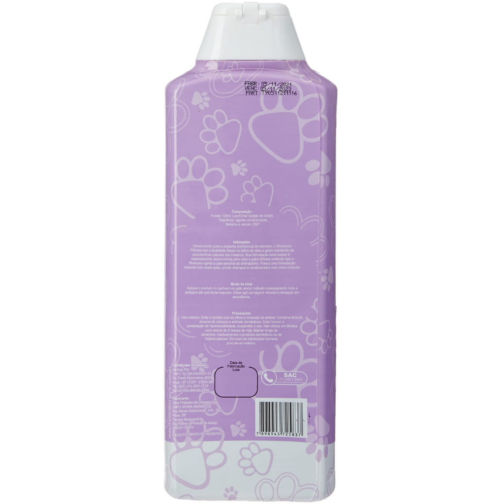 Shampoo 2 em 1 Pró Feline Plus para Gatos - 700ml