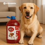Shampoo Antipulgas Rex Cães 6 Em 1 Pelos Brilhantes