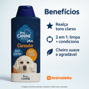 Shampoo Clareador 2 em 1 Para Cães 700ml PróCanine
