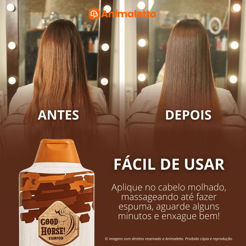 Shampoo Good Horse Vitamina A 700ml