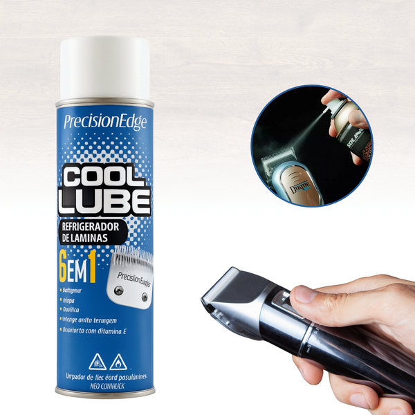 Spray Lubrificante 6 em 1 Cool Lube para Tosa Profissional Pet 500ml