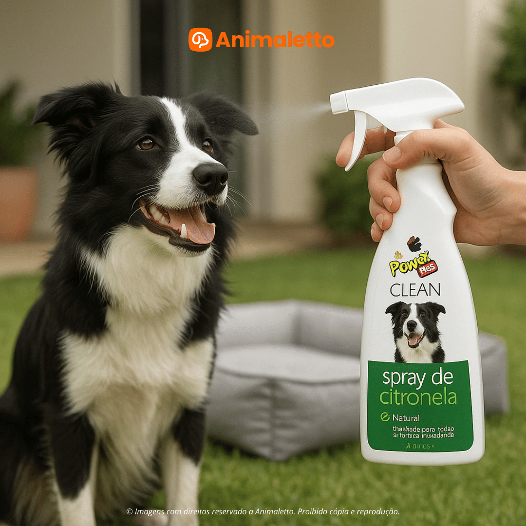 Spray de Citronela Power Pets Clean 500ml Repelente