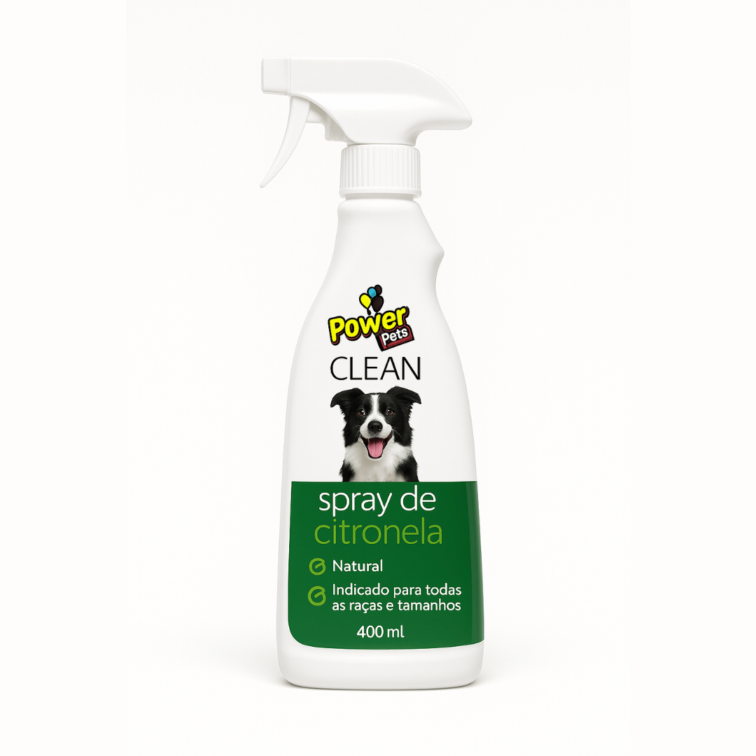 Spray de Citronela Power Pets Clean 500ml Repelente
