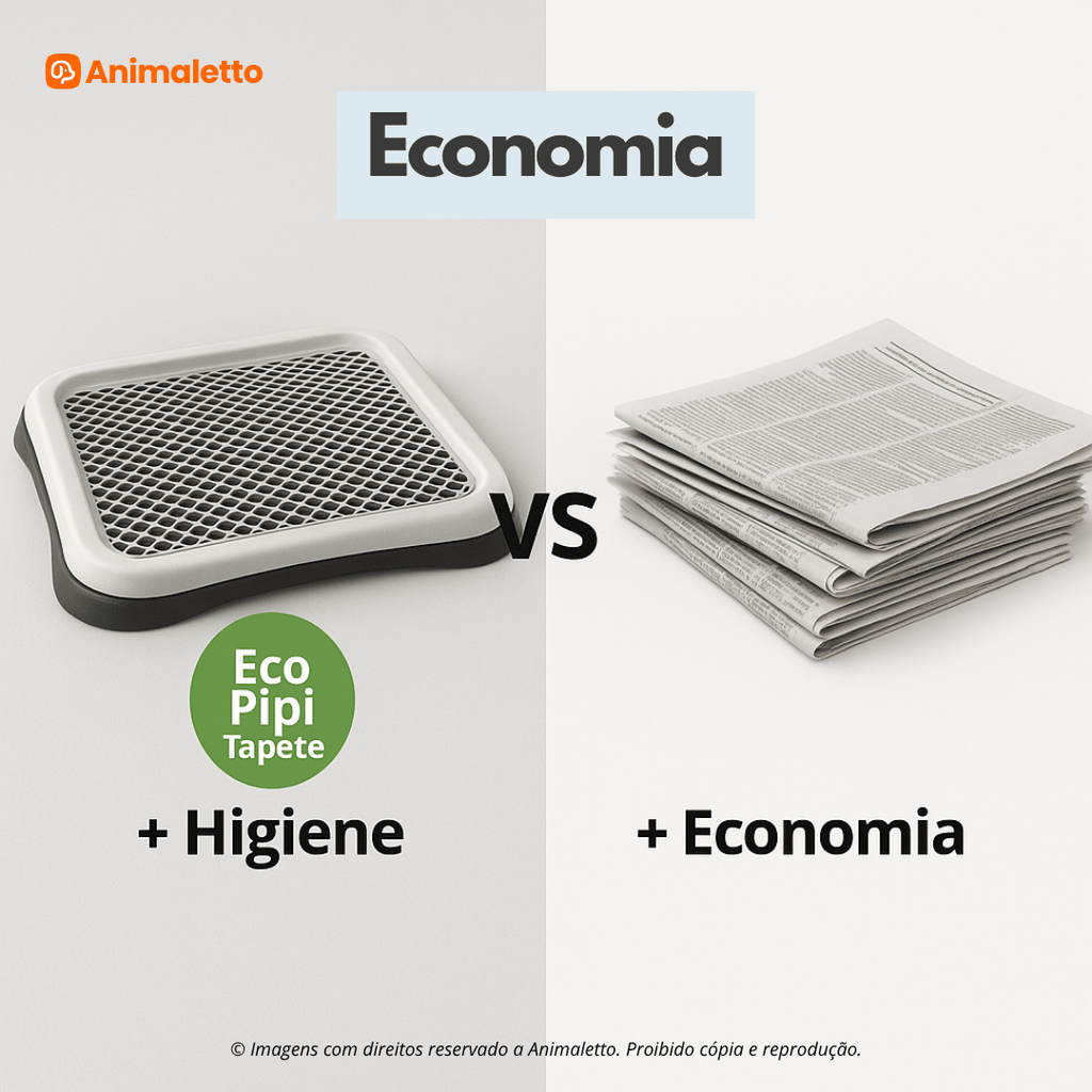 Tapete Sanitário Higiene Cachorro Eco Pipi Cores Variadas