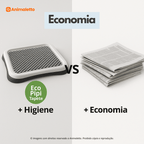 Tapete Sanitário Higiene Cachorro Eco Pipi Cores Variadas