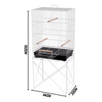 Viveiro Dobrável Para Calopsita Pop - Gaiolas Quatigá